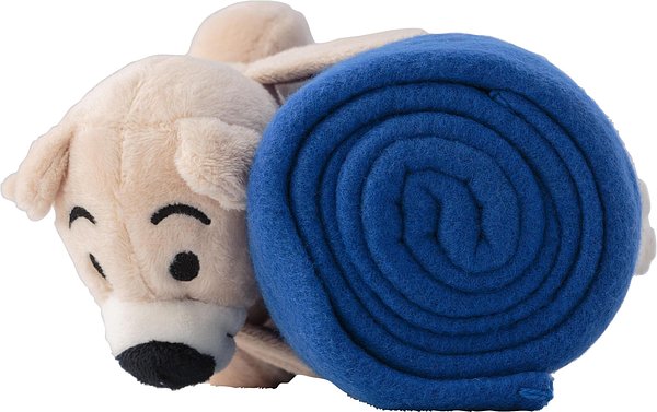 Plüschbär mit Fleecedecke Marega