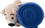 Plüschbär mit Fleecedecke Marega