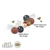 Tisch-Adventskalender Lindt „HELLO“, Inlay aus Papierfaser