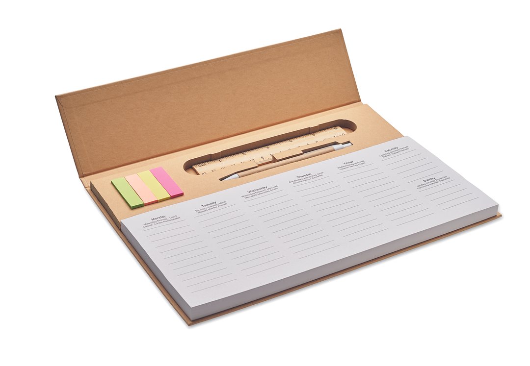 125-seitiger Wochenplaner Bengiafep