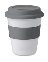 PP Becher mit Silikon-Deckel Cianiga