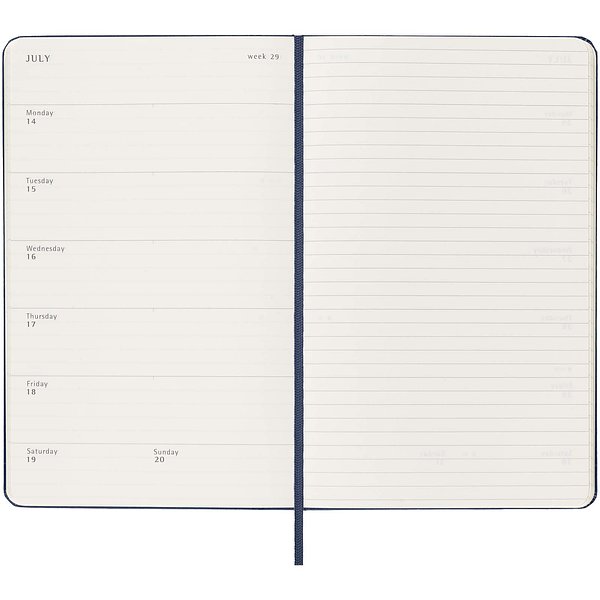 12M Hardcover Wochenkalender L - Nestgaull