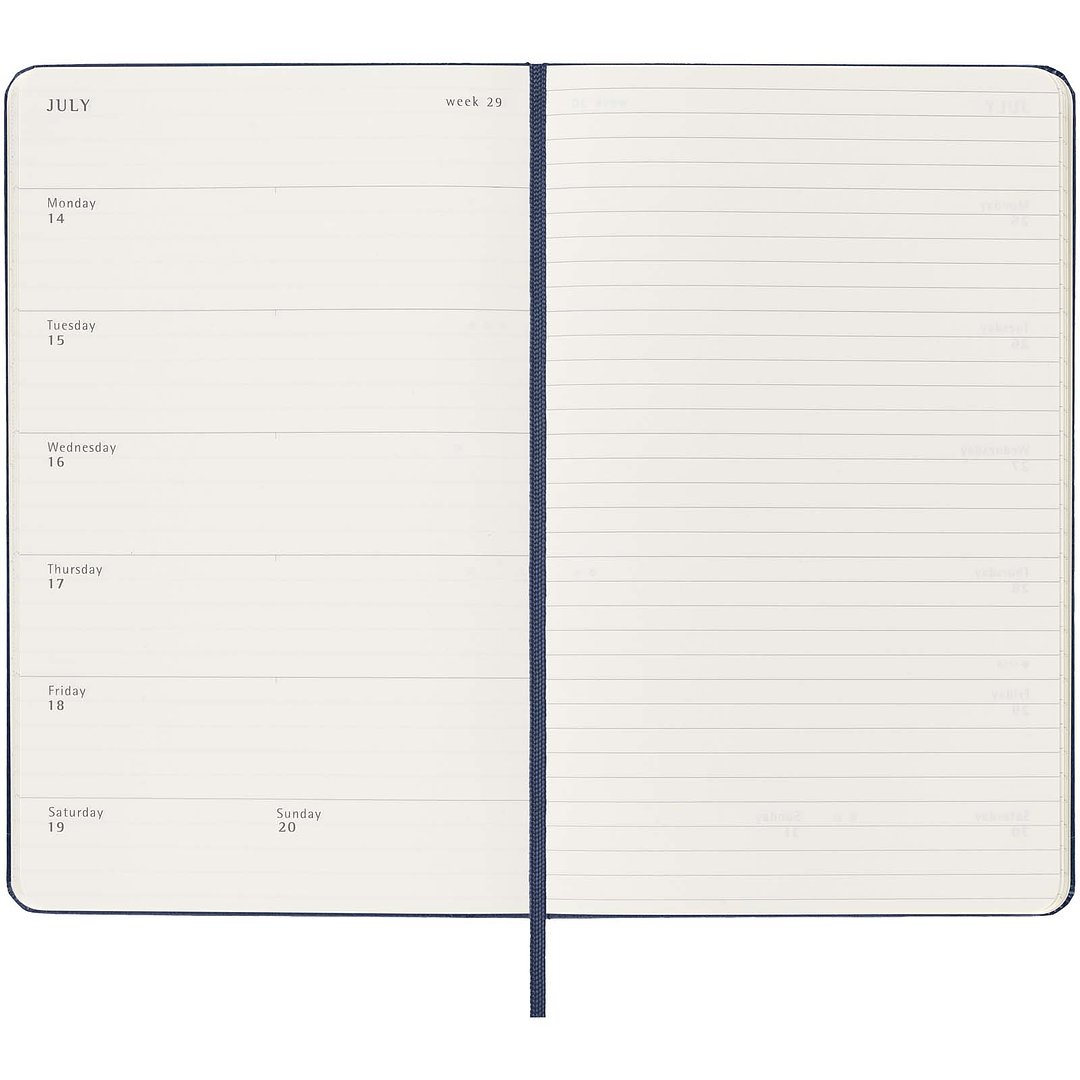 12M Hardcover Wochenkalender L - Nestgaull