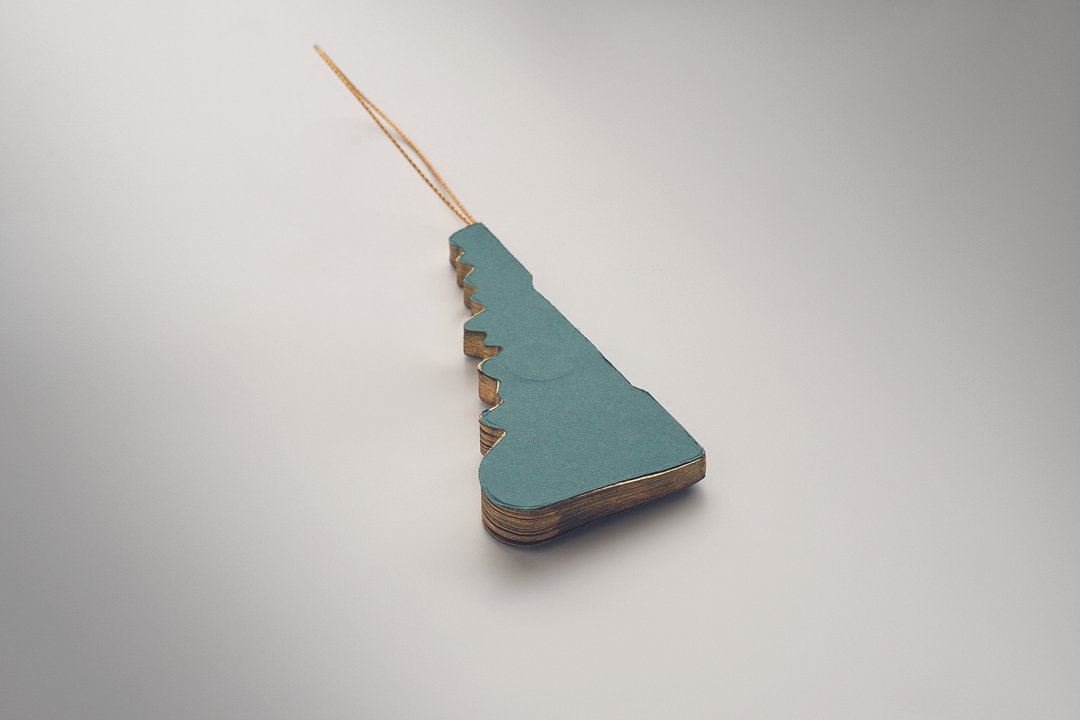 Weihnachtsschmuck aus Papier Nollita