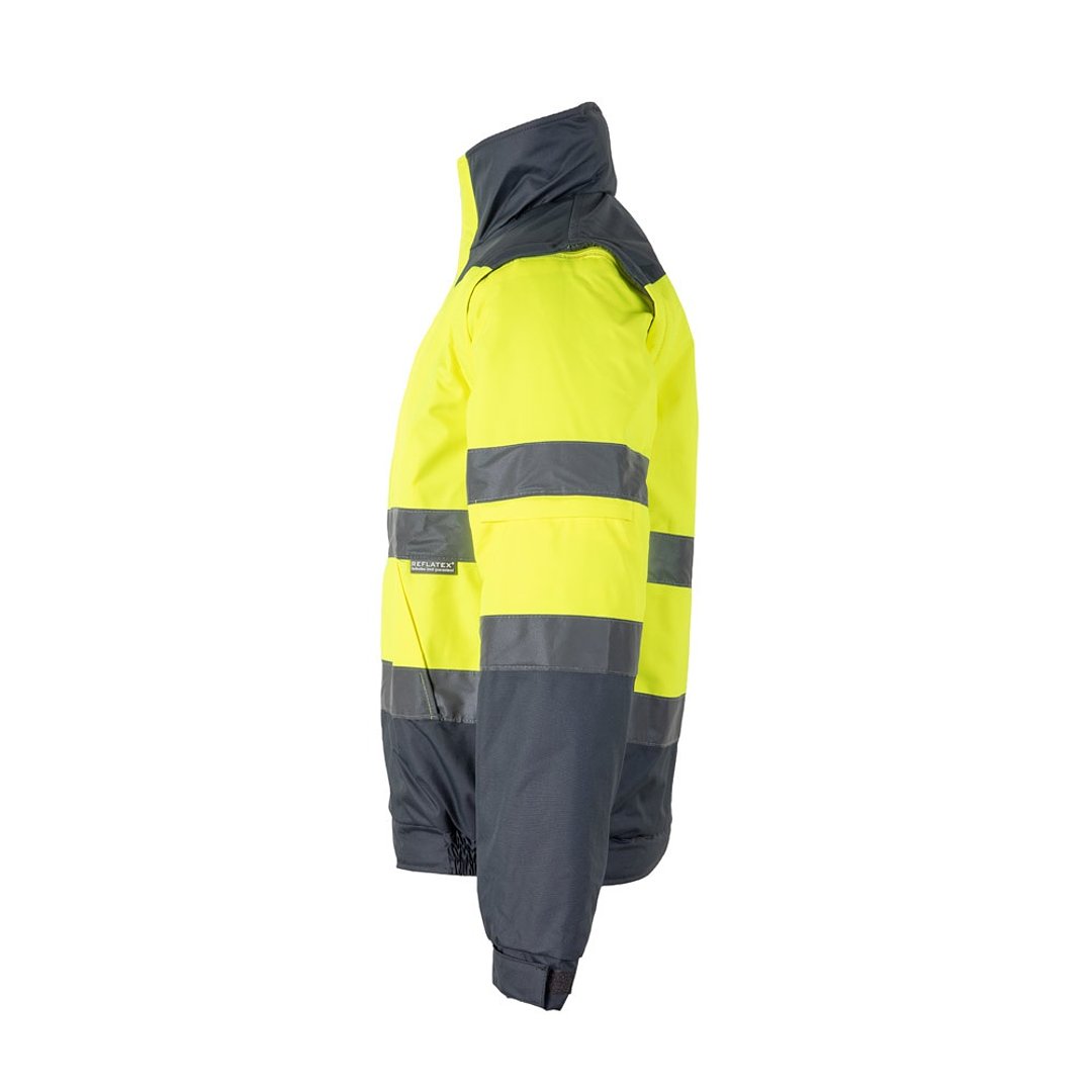 Zweifarbige Steppjacke (180g/m²) aus Polyester (100%) mit PU-Beschichtung Ruder