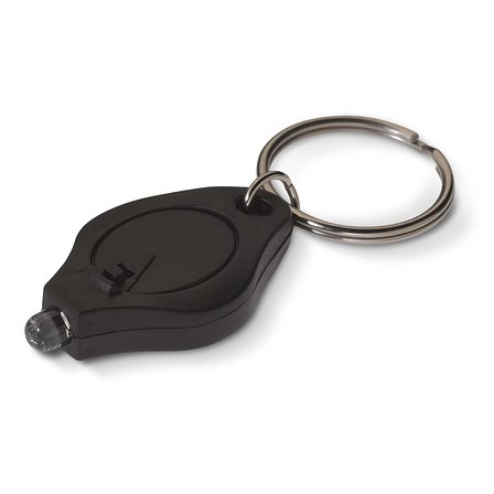 Schlüsselanhänger mit Mini-Taschenlampe Vers