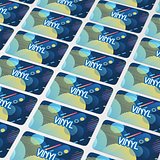 Vinyl Sticker Rechteck 20x10mm Ferina