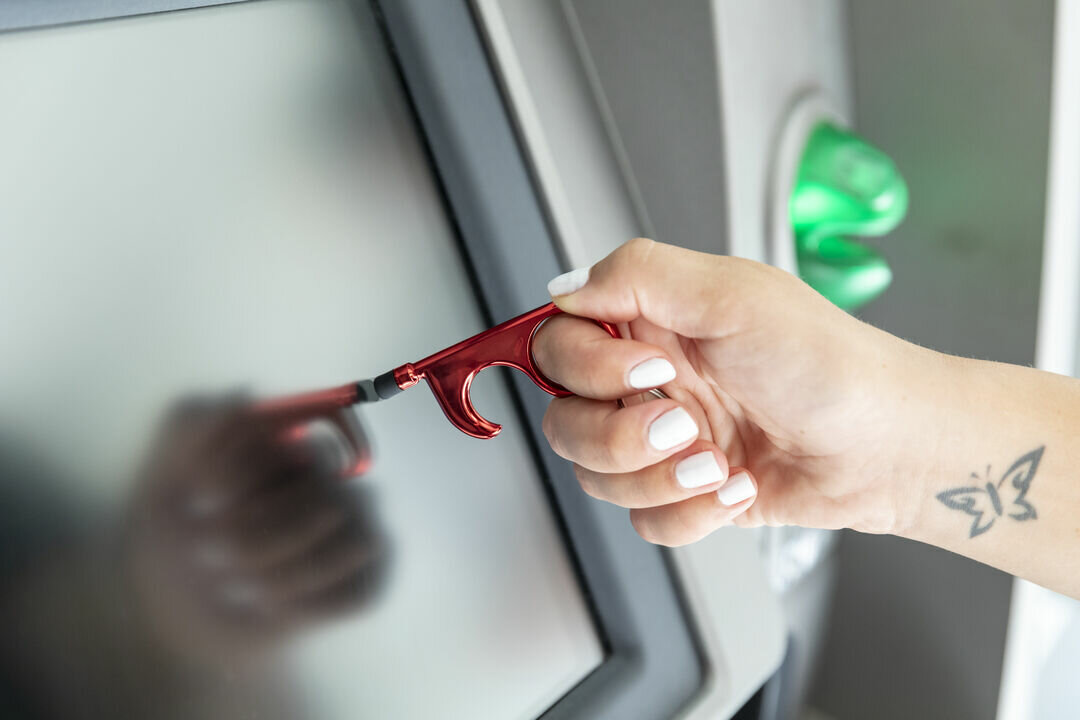 Schlüsselanhänger Anticontact Idmak