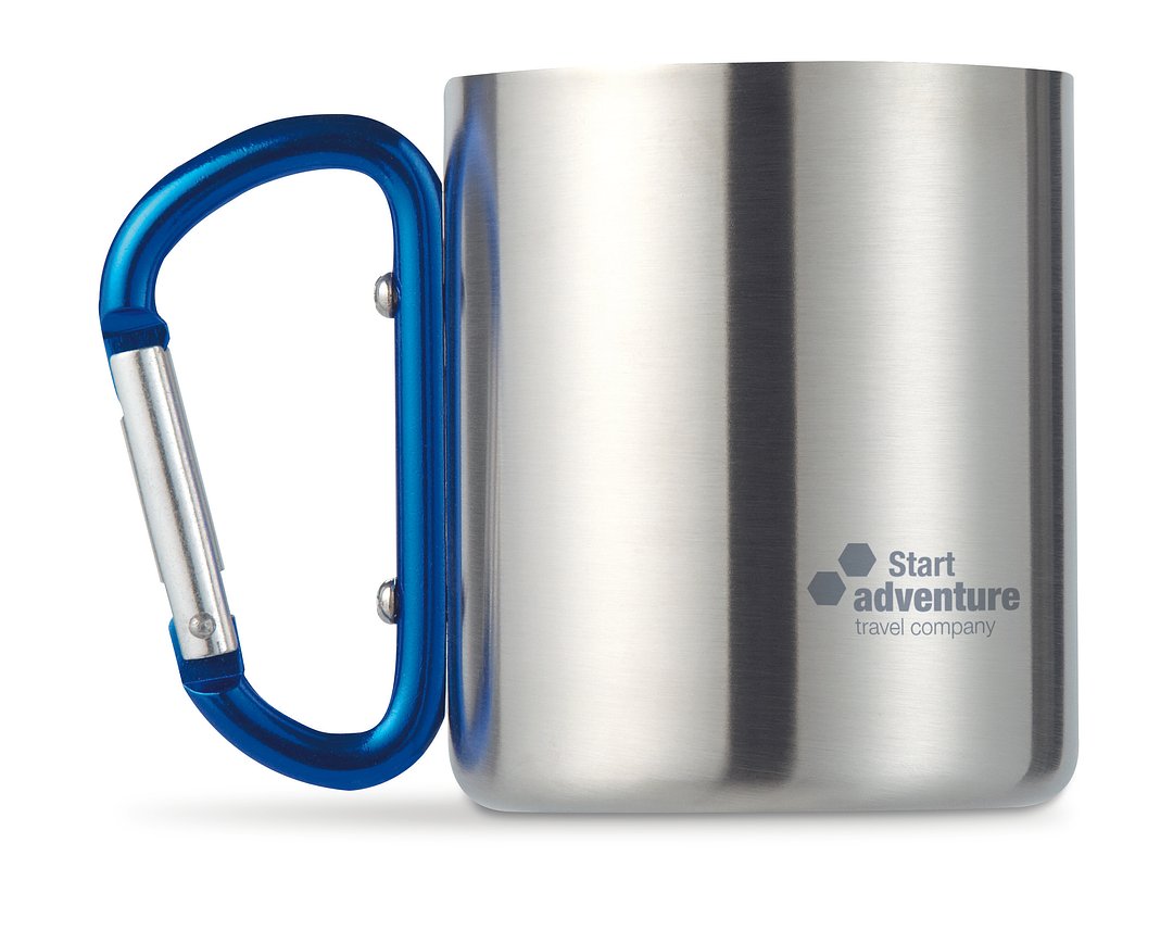 Trinkbecher mit Karabiner Ongiust