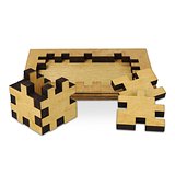 Würfelpuzzle aus Holz Munna