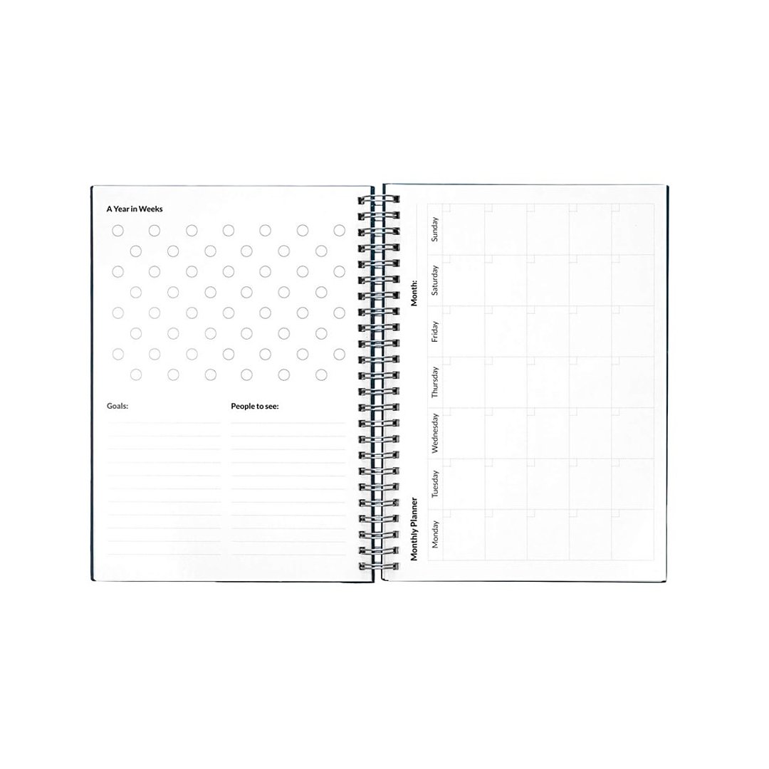 Set bestehend aus einem "Infinity Tagebuch", Reinigungsset, Marker und Markerhalter Leensepel