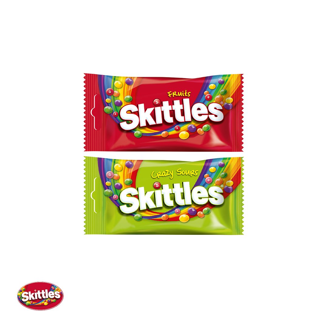 3D Präsent "Bus" mit Skittles®