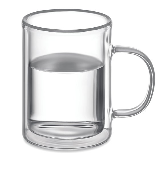 Kaffeebecher Glas 225 ml Razep