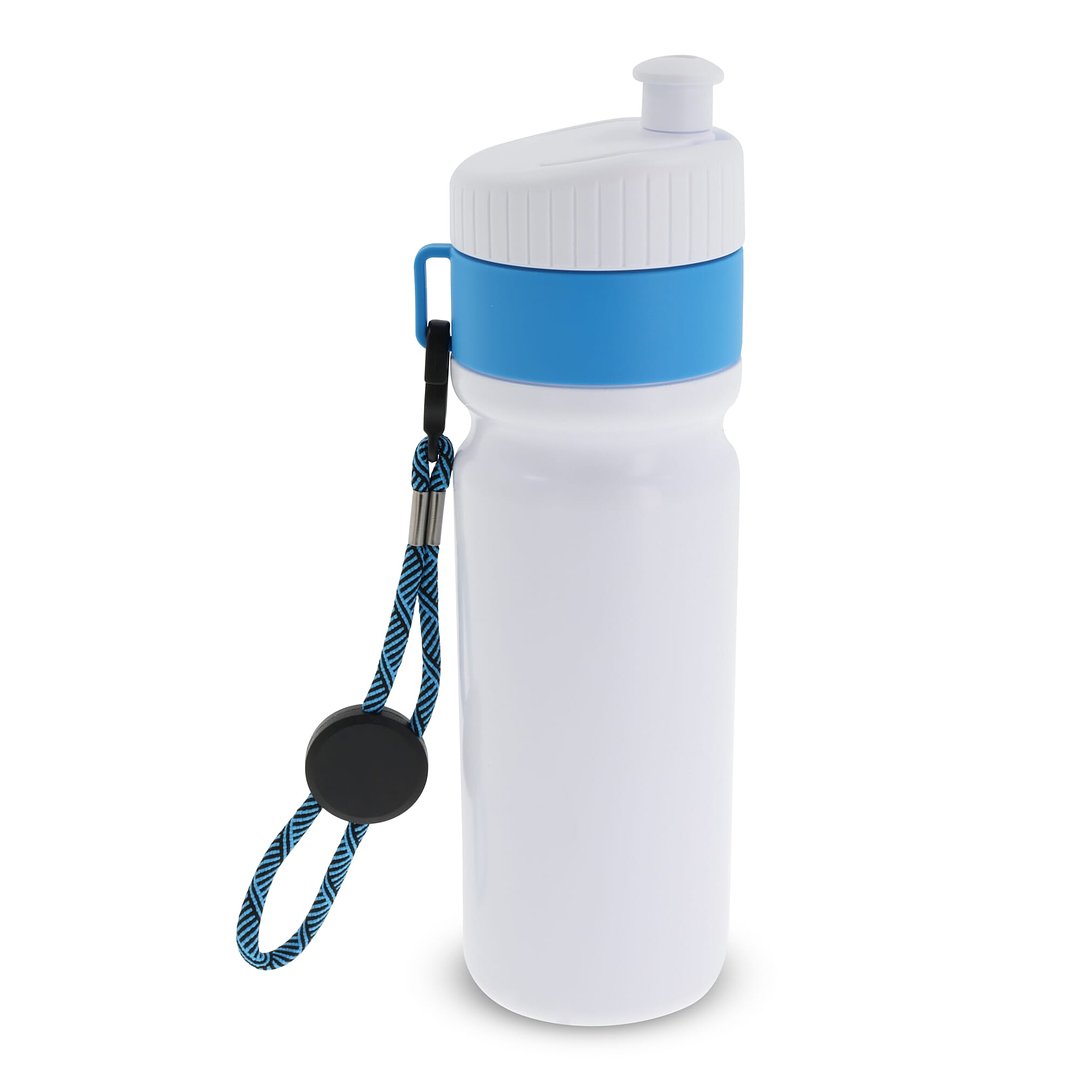 Sportflasche mit Rand und Kordel 750ml Bengi