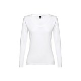 Langärmeliges tailliertes T-Shirt für Frauen Miricorer