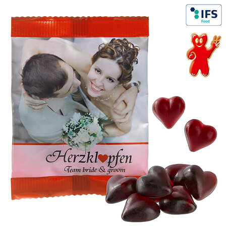 Fruchtgummi Herzen 15g