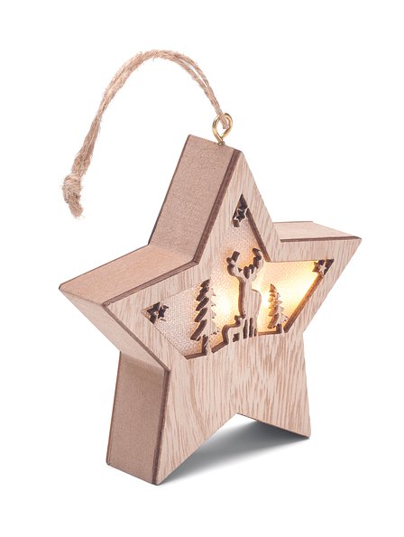 MDF-Stern mit Licht Jonng