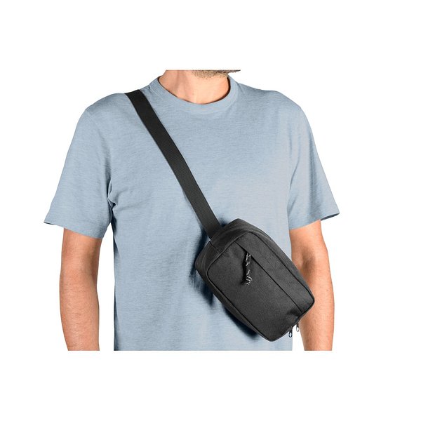 Gürteltasche aus 600D recyceltem Polyester und Innenfutter aus 210D recyceltem Polyester Mungaulia