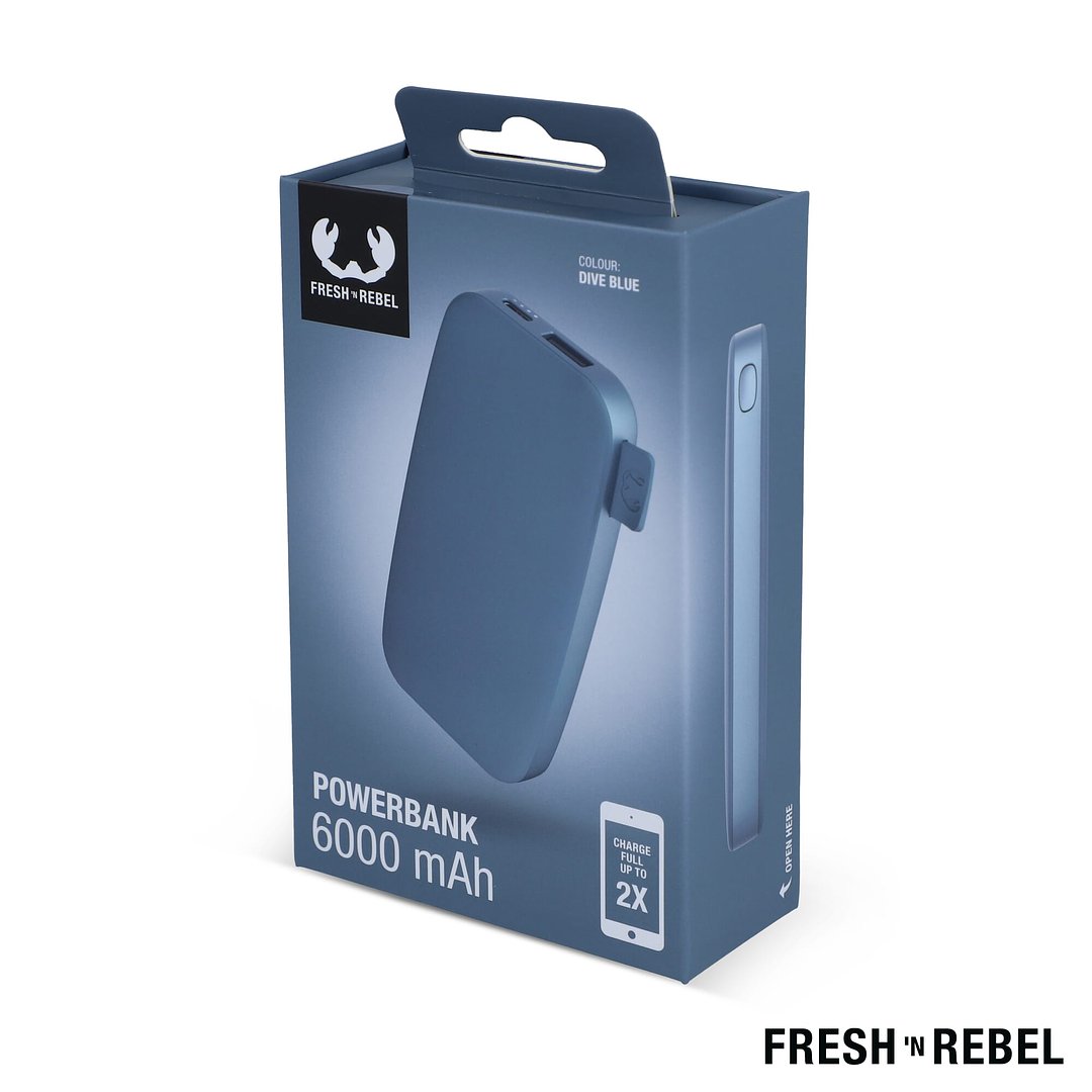 Powerbank 6.000mAh USB-C Walurer