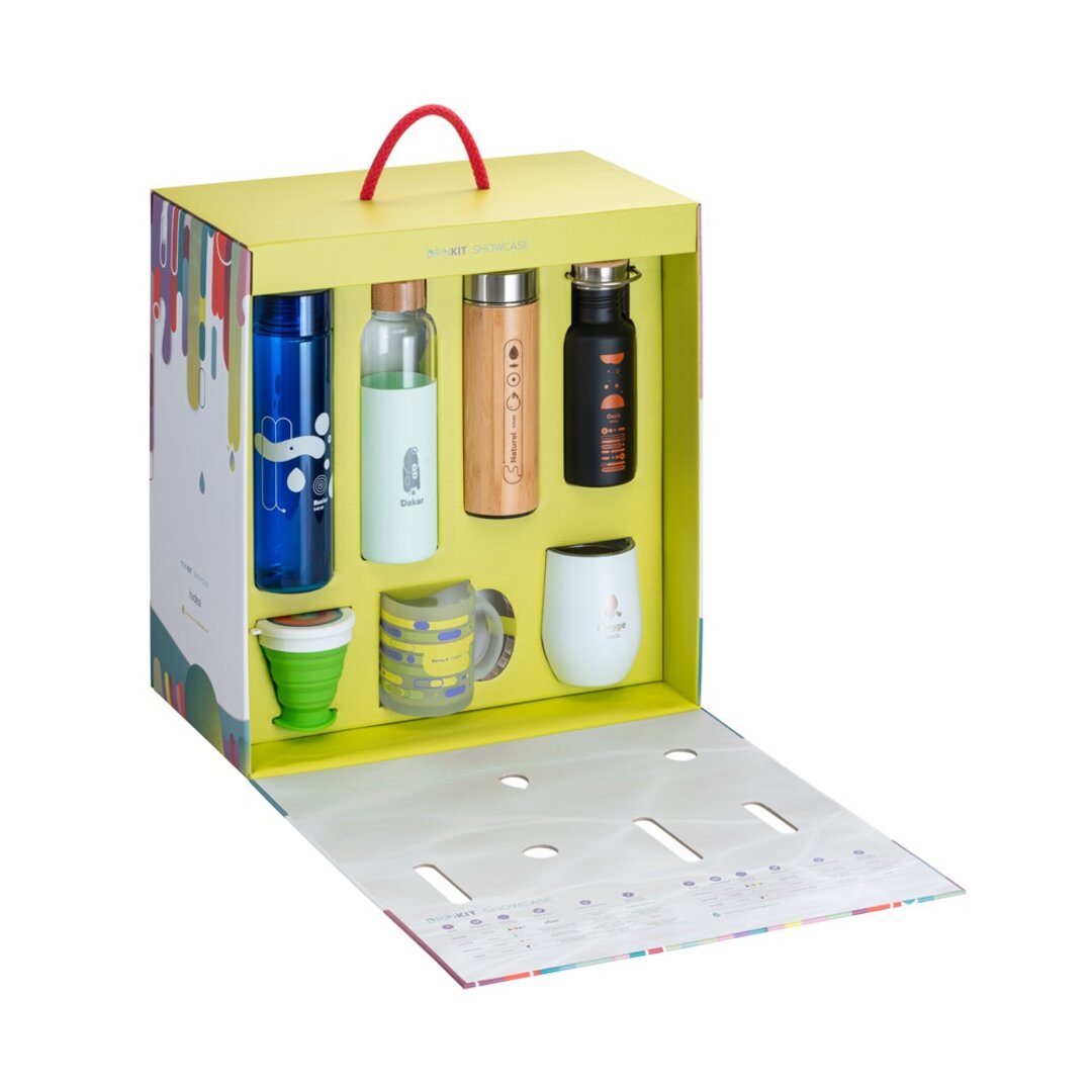 Muster-Set bedruckte Drinkware Annatin