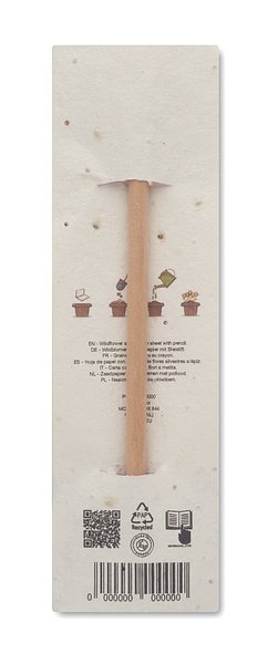 Bleistift in Einsteckhülle Olll