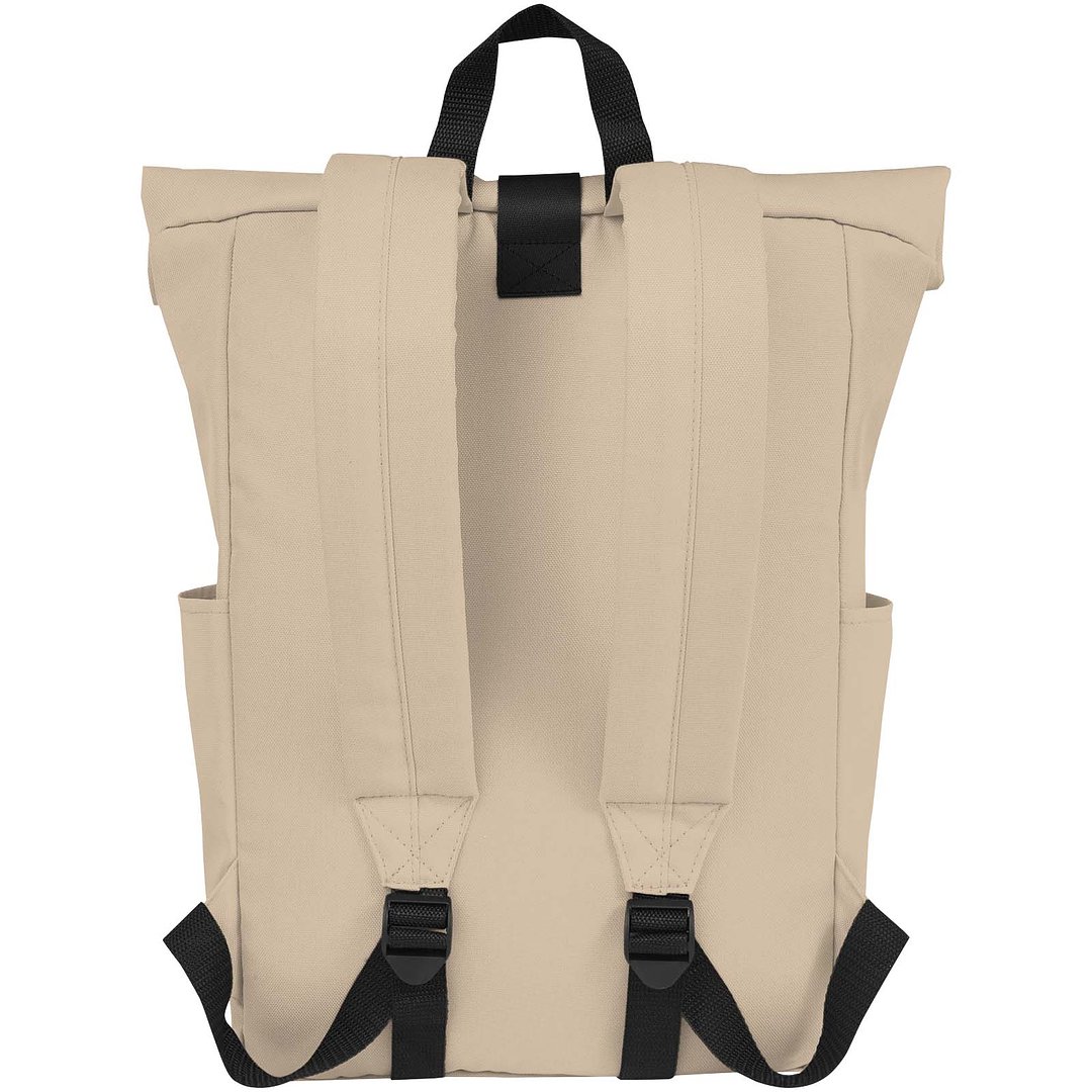 15,6" GRS RPET Roll-Top Rucksack 18 L - Maschtian