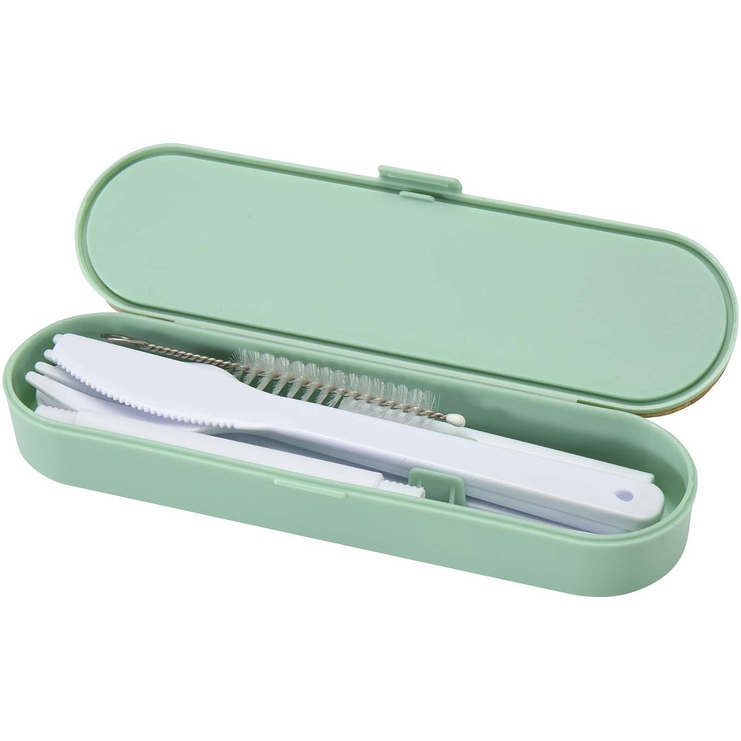 Besteckset mit Bambusdeckel - Aitlinata