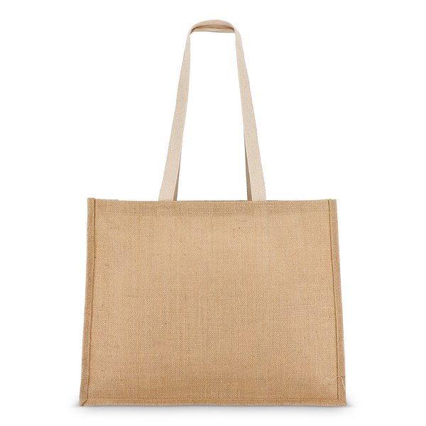 Jute Tragetasche OEKO-TEX® 45 x 12 x 35cm 320g/m² Dumenata