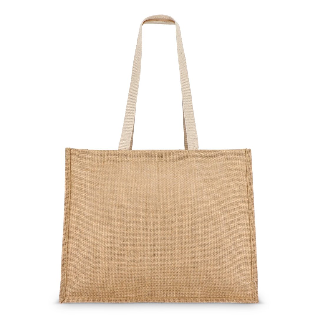 Jute Tragetasche OEKO-TEX® 45 x 12 x 35cm 320g/m² Dumenata
