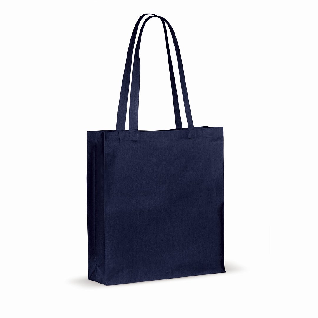Tasche aus recycelter Baumwolle 140g/m² 38x10x42cm Loretto