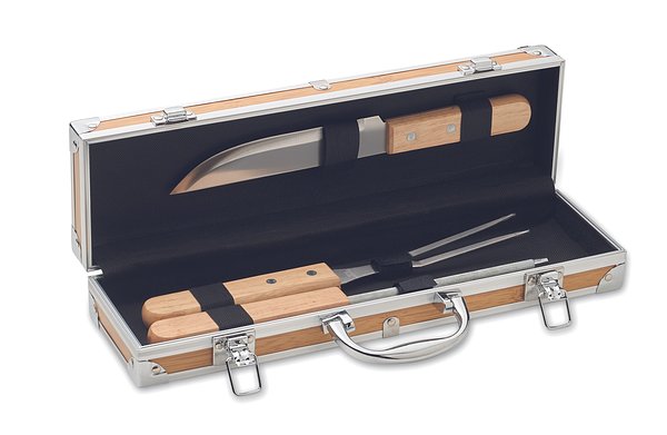 3teiliger BBQ Koffer Lursicas