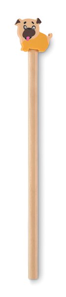 Holzbleistift mit Radiergummi Nolfrinep