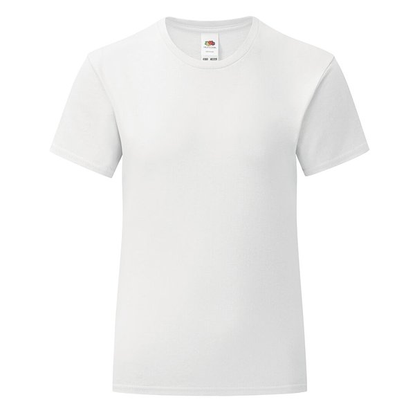 Kinder Weiß T-Shirt Idnic