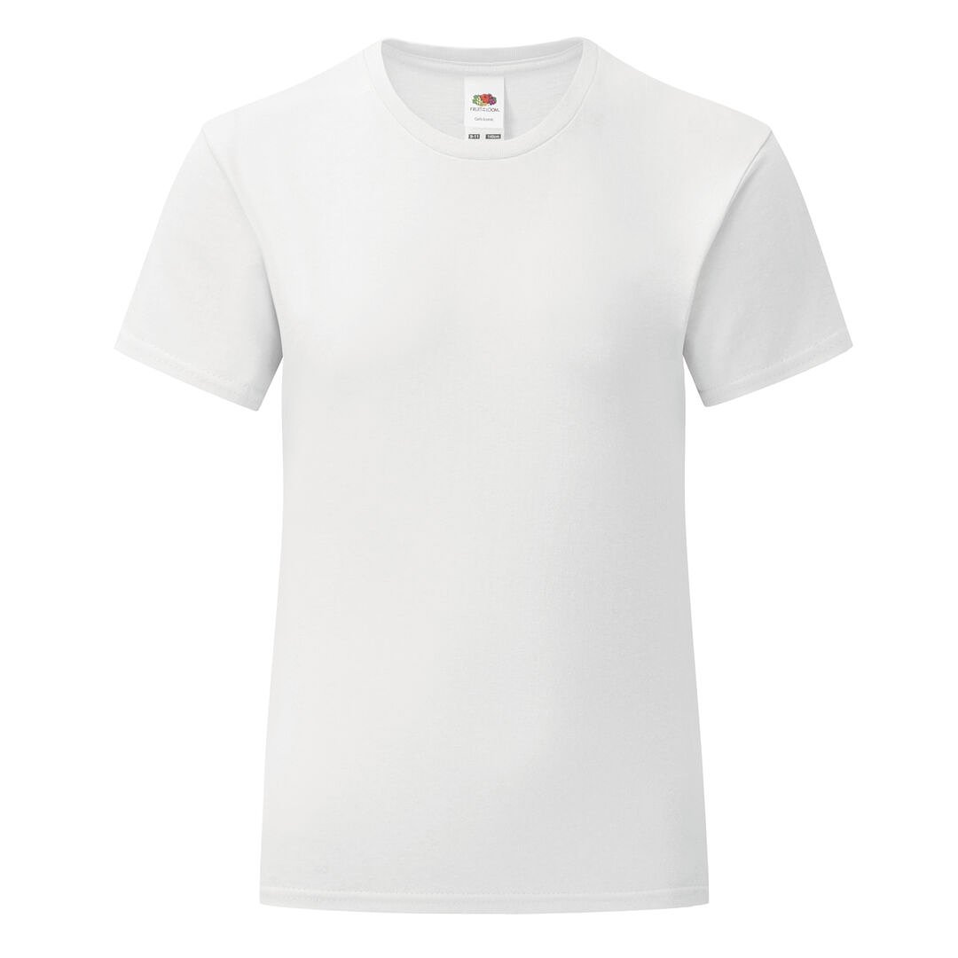 Kinder Weiß T-Shirt Idnic