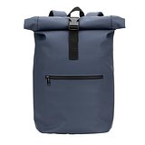 Roll-Top-Rucksack aus PU mit Laptopfach, 16“ Giamiriona