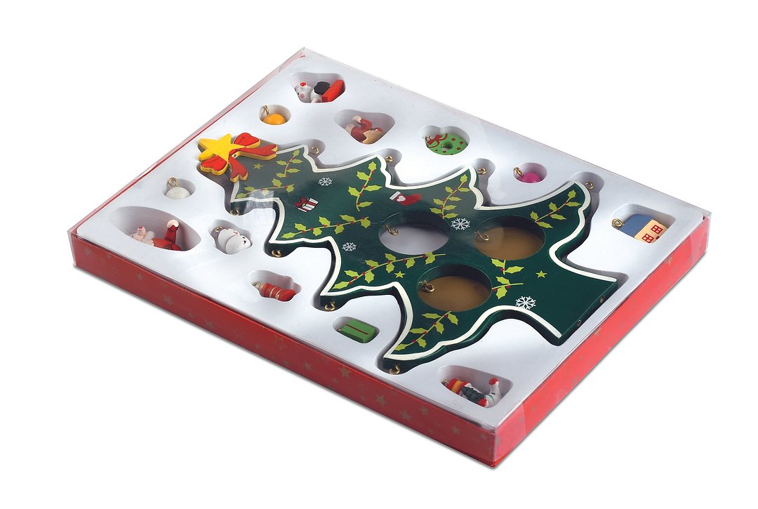 Weihnachtsbaum aus Holz Inele