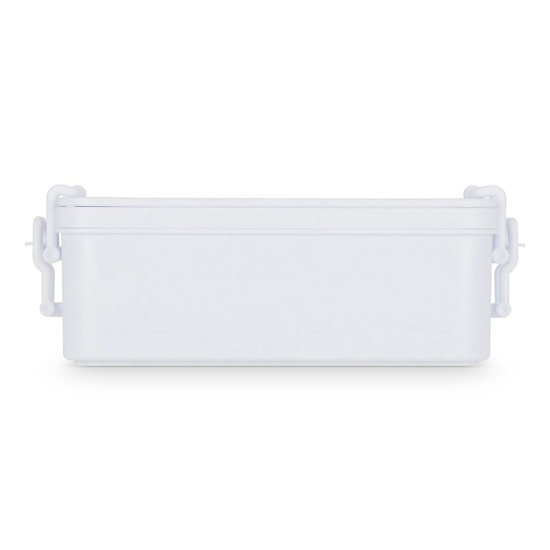 Doppelte Lunchbox mit Besteck Ylanin