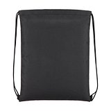 PU-beschichtete R-PET 600D Kordeltasche 33 x 42 cm Channicona