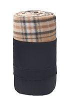 RPET Fleece-Reisedecke Karo Waltia