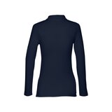 Damen Langarm-Poloshirt Minata