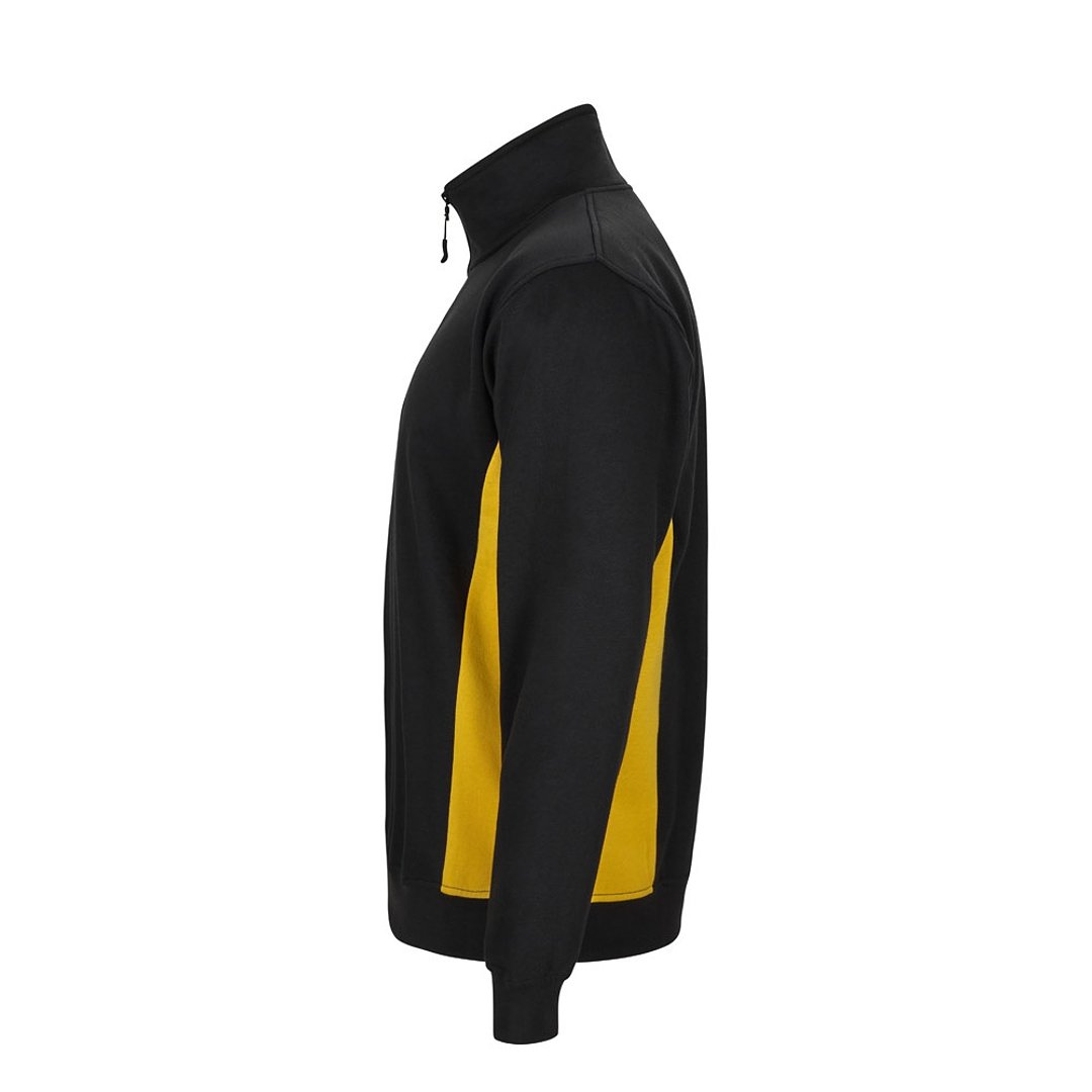 Zweifarbiges Frottee-Sweatshirt (260 g/m²), aus Polyester (65 %) und Baumwolle (35 %) Rudorscht
