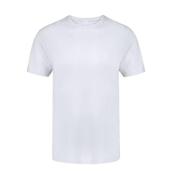 Erwachsene Weiss T-Shirt Idiyo