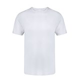 Erwachsene Weiss T-Shirt Idiyo