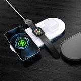 3-in-1 15W Drahtloses Ladegerät für Handys, Apple Watch und AirPods. Durin