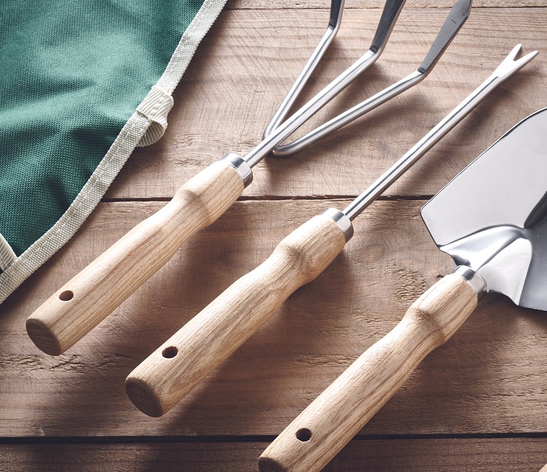 Gartenset mit Schürze Gringn