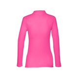 Damen Langarm-Poloshirt Minata