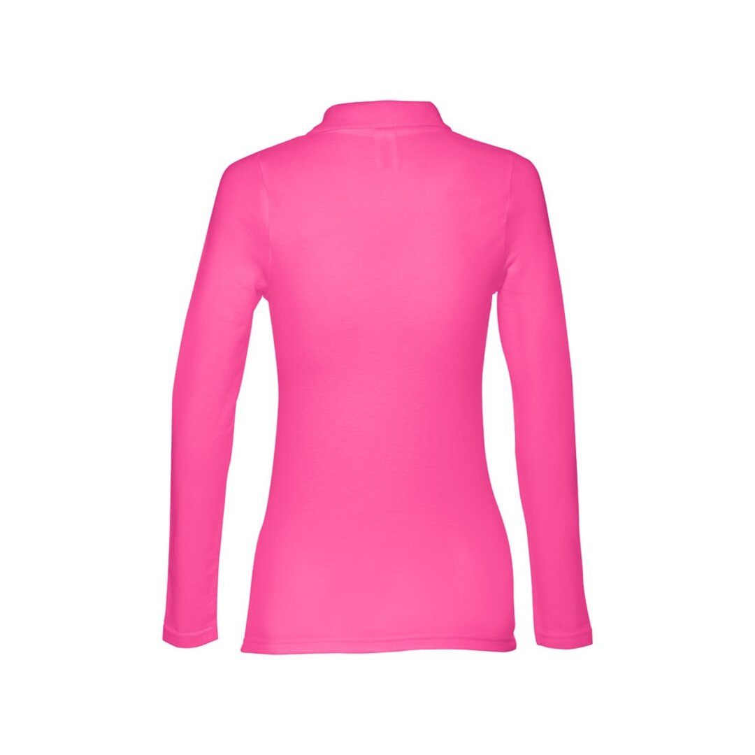 Damen Langarm-Poloshirt Minata