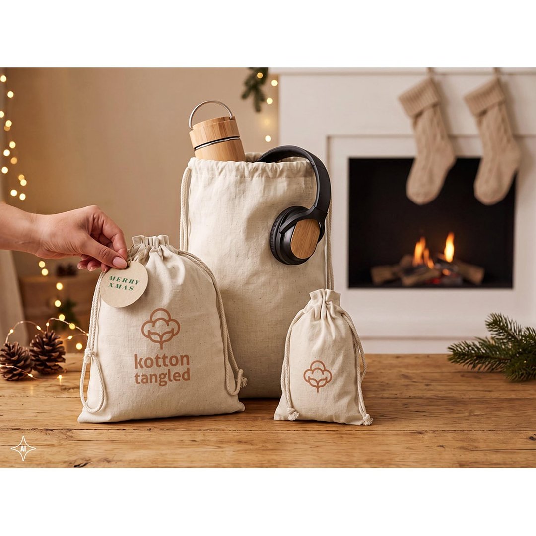Mittelgrosse Tasche, 100 % Baumwolle (120 g/m²) Iteivanin