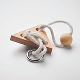 Geduldsspiel Holz Dreieck Uonnel