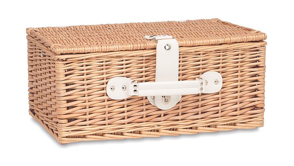 Picknickkorb aus Korbweide Luolfräna